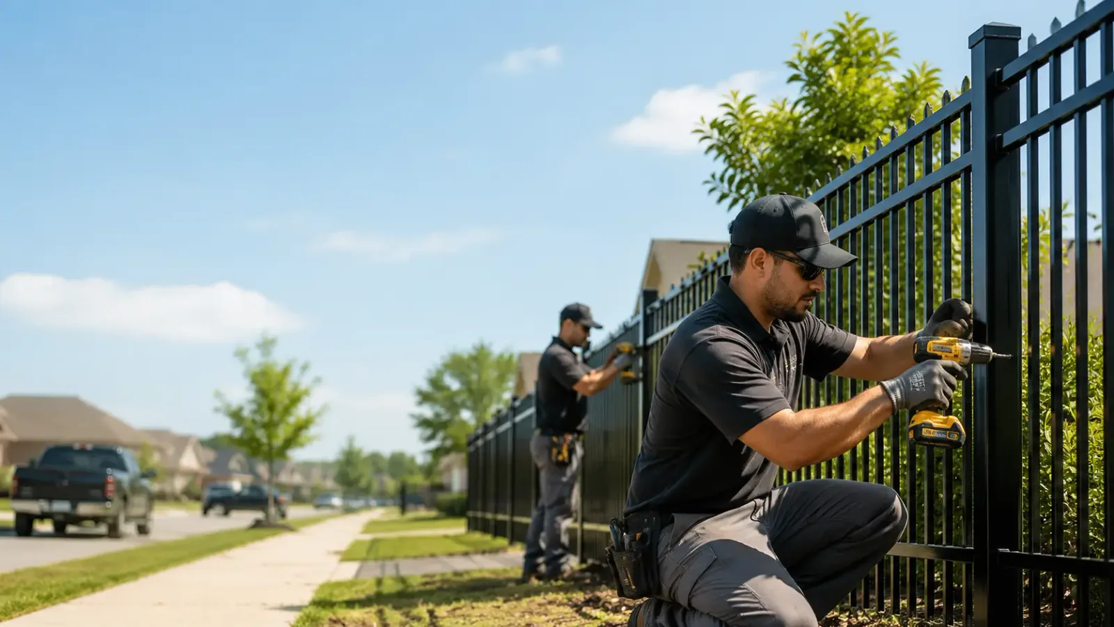 Metal Fence Installation in Almont, MI